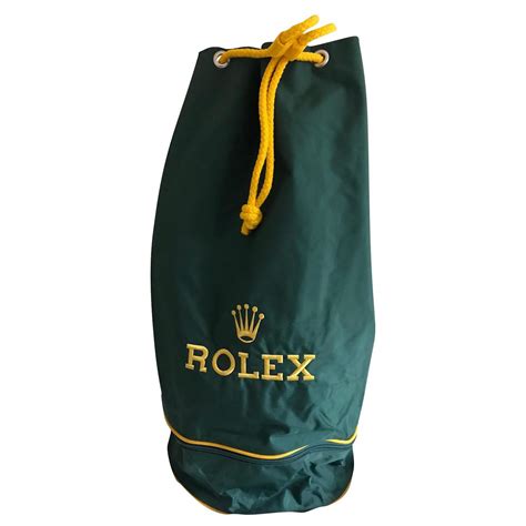 rolex green bag|Rolex shopping bag.